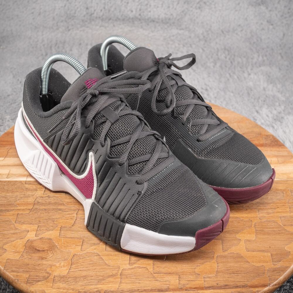 Nike Men's Black and Maroon Athletic Shoes